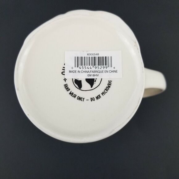 NIB Enesco Our Name is Mud Magical Unicorn Rainbow Sculpted 16 Oz Mug #6000548 - Picture 7 of 9